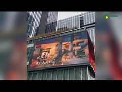 Scénario fixe extérieur d'application d'affichage à LED