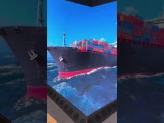 Affichage LED interactif au sol