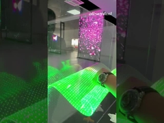 2Panneaux LED transparents de 0,5 mm avec une transparence élevée de 90%