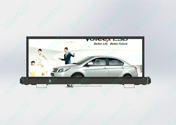 P2.5 Affichage LED haut de gamme RGB Écran publicitaire de taxi extérieur Haute luminosité 5000 nits