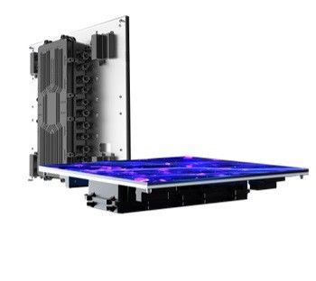 Écrans de sol LED interactifs extérieurs avec angle de vision H160-V160 et puissance maximale/moyenne de 200/100W