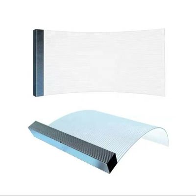 Écran LED transparent à couleur complète à 20 °C-50 °C avec 90% de transparence