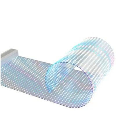 Écran LED transparent à couleur complète, voir à travers le verre transparent